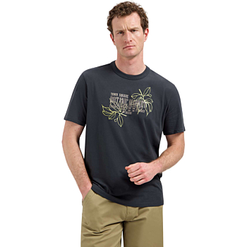 T-Shirt Crewneck Artwork Dark Steel
