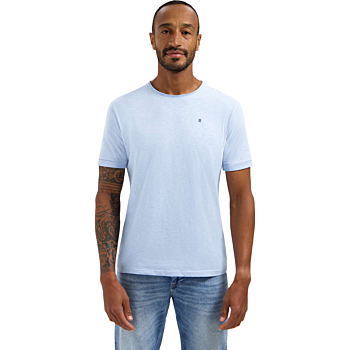 T-Shirt Crewneck Slub Blue