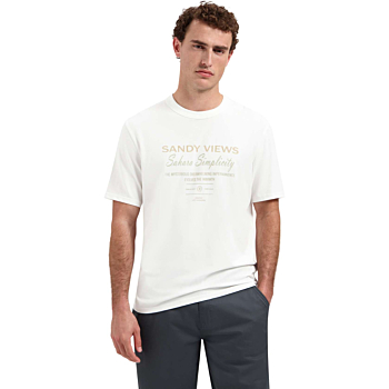T-Shirt Crewneck Graphic White