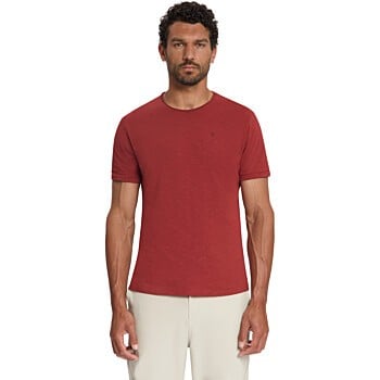 T-Shirt Crewneck Slub Cayenne