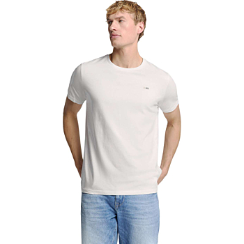 T-Shirt Crewneck Solid Basic White