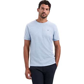 T-Shirt Crewneck Slub Dusty Blue