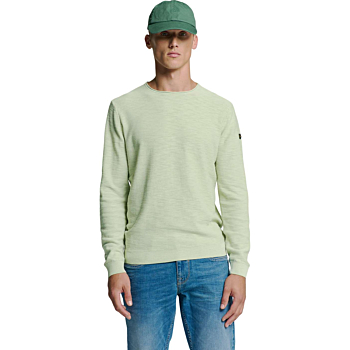 Pullover Crewneck Garment Dyed + St Mint