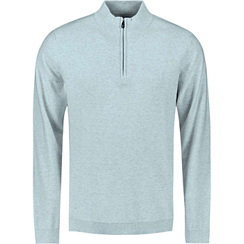 Pullover Half Zip Melange Ice