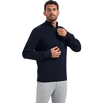 Pullover Half Zipper 2 Coloured Mel Night