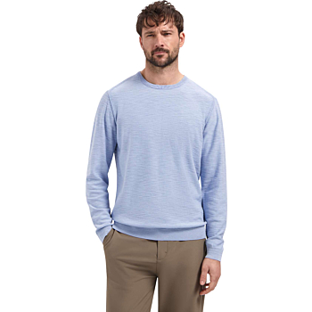 Pullover Crewneck Garment Dyed + St Blue