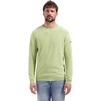 Pullover Crewneck Garment Dyed + St Green