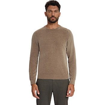 Pullover Crewneck Light Weight Chen Light Brown