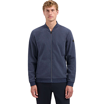 Sweater Full zip College Collar Twi Night