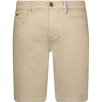 Korte broek jog denim stretch cream