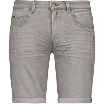 Korte broek jeans stretch grey denim