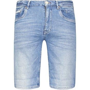Short Denim Regular Bleach Denim