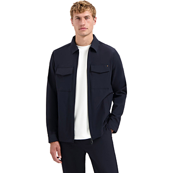 Overshirt Full Zipper Stretch Sedoc Night