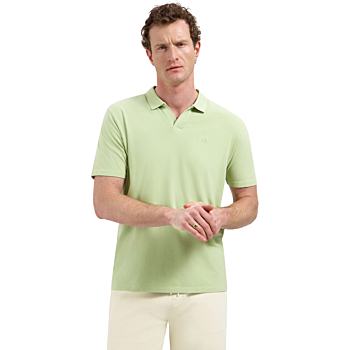 Polo V-Collar Clean Green