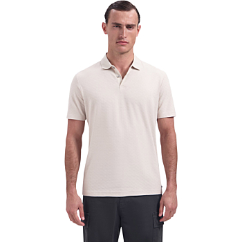 Polo Short Sleeve Structure Stone