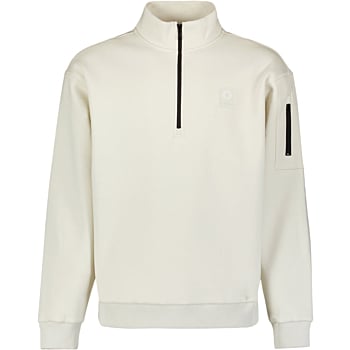Sweater Half Zip Chalk