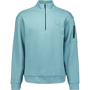 Sweater Half Zip Seablue