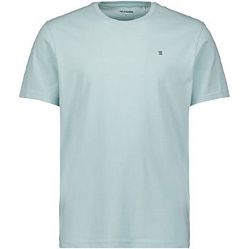 T-Shirt Crewneck Solid Basic Arctic Blue