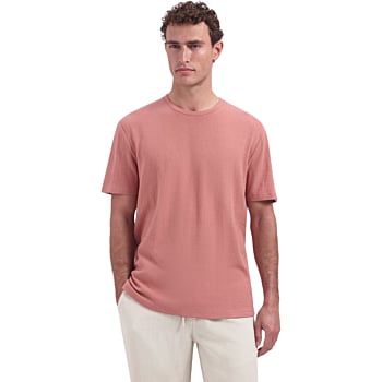 T-Shirt Crewneck Crinkle Coral