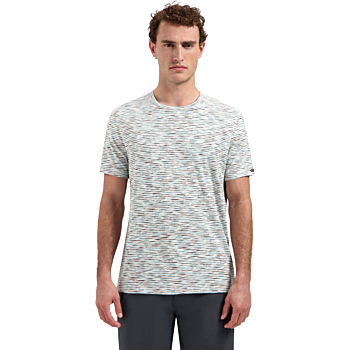 T-Shirt Crewneck Space Dye White