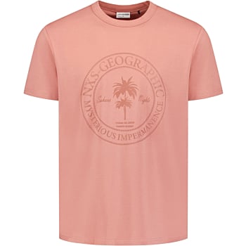 T-Shirt Crewneck Graphic Coral