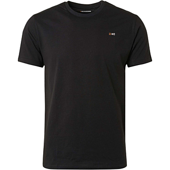 T-Shirt Crewneck Solid Basic Black