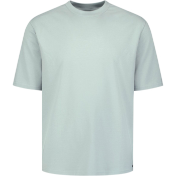 T-Shirt Crewneck Solid Basic Stretc Smoke
