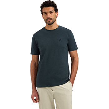 T-Shirt Crewneck Peached Dark Steel