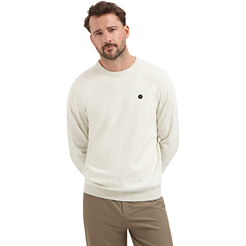 Pullover Crewneck 2 Coloured Melang Kit Melange