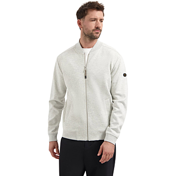 Sweater Full Zip Melange Kit Melange