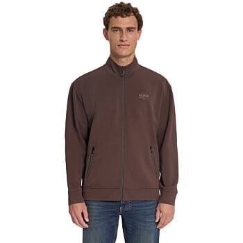Sweater Full Zip Dark Brown