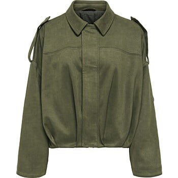 ONLMOON-STINA FAUX SUEDE BOMBER PNT NOOS Grape Lea