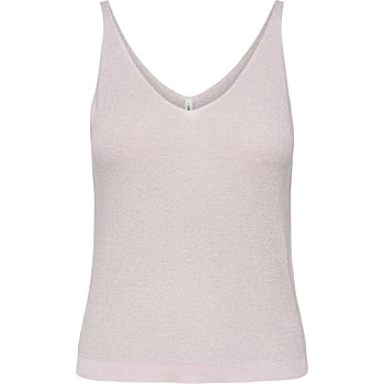 ONLSHINA SL GLITTER TOP KNT Pale Lilac/Silver Gl