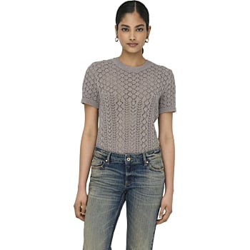 ONLSAGA SS O-NECK KNT NOOS Fungi