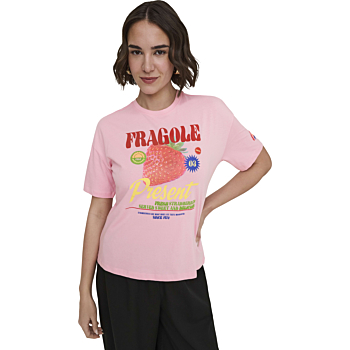 ONLBOLETTE S/S TOP BOX CC JRS Romance Rose/Fragole