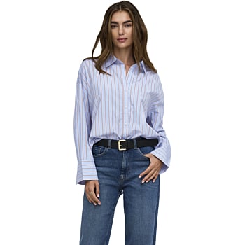 ONLOREGON ALVA lange mouw REG SHIRT Dusty Blue