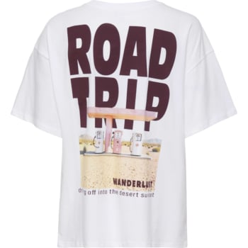 ONLMILA S/S PRINT BOX JRS Bright White/Mila ro