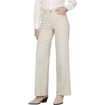 ONLMADISON BLUSH HW WIDE DNM CRO NOOS Ecru