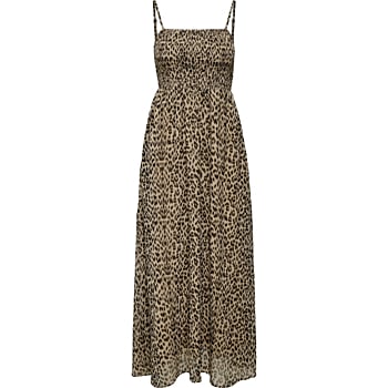 ONLELENA VIKKI STRAP ANK DRESS NOOS WVN Black/LEO