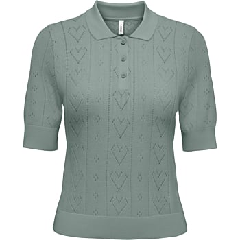 ONLMEDDI LIFE SS STRUCTURE POLO CC KNT Jadeite/Dtm