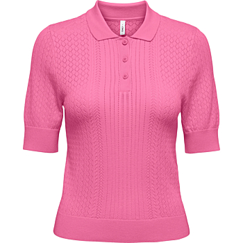 ONLMEDDI LIFE SS STRUCTURE POLO CC KNT Wild Orchid