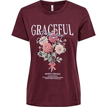 ONLLUCY REG S/S TOP JRS NOOS Fig/Graceful blessin