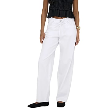ONLGIANNA MW STRAIGHT DOT211 DNM NOOS White Denim