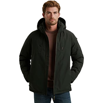 Semi long jacket STEARPACKER Ottom Jet Black