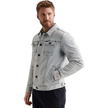 DENIM JACKET BLEACHED DENIM FINISH Bleached Denim