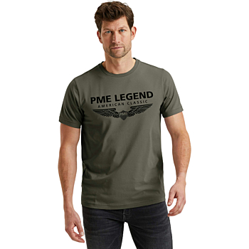 Short sleeve r-neck cotton elastan Beluga