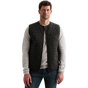 Bodywarmer padded nylon bodywarmer Obsidian