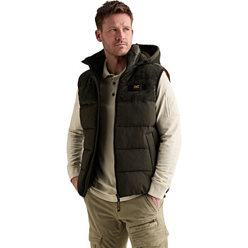 Bodywarmer GOBBLER BW Mix fabric Beluga