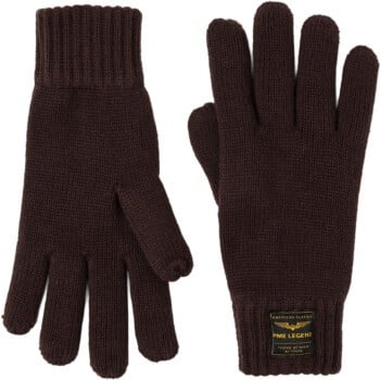 Gloves Knitted Basic Fudge