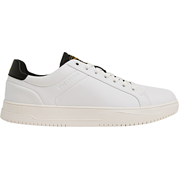 Low sneaker Lexicone microfiber White